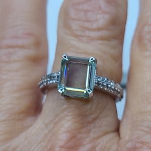 Moissanite 4.16 carat Solitare Ring